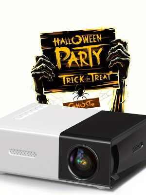 Компактен LCD проектор – USB поддръжка, HDTV вход, дистанционно управление, идеален за домашно кино