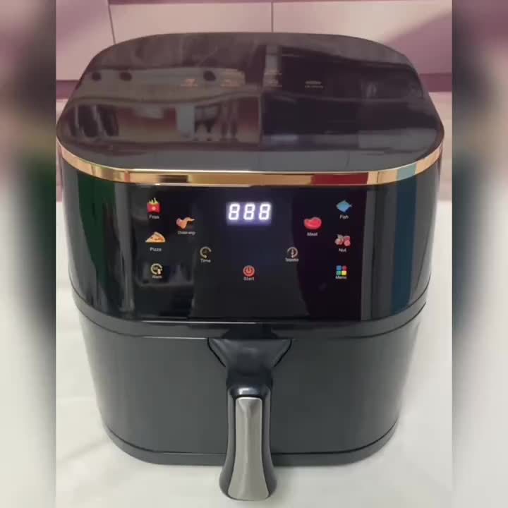 Air fryer FEIZSMILE 8L 1400W - дигитален фритюрник 6 в 1 от неръждаема стомана - Image 8