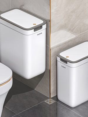 Кошче за баня за стена Joybos: непроницаемо за миризми, без докосване и пестящо място.