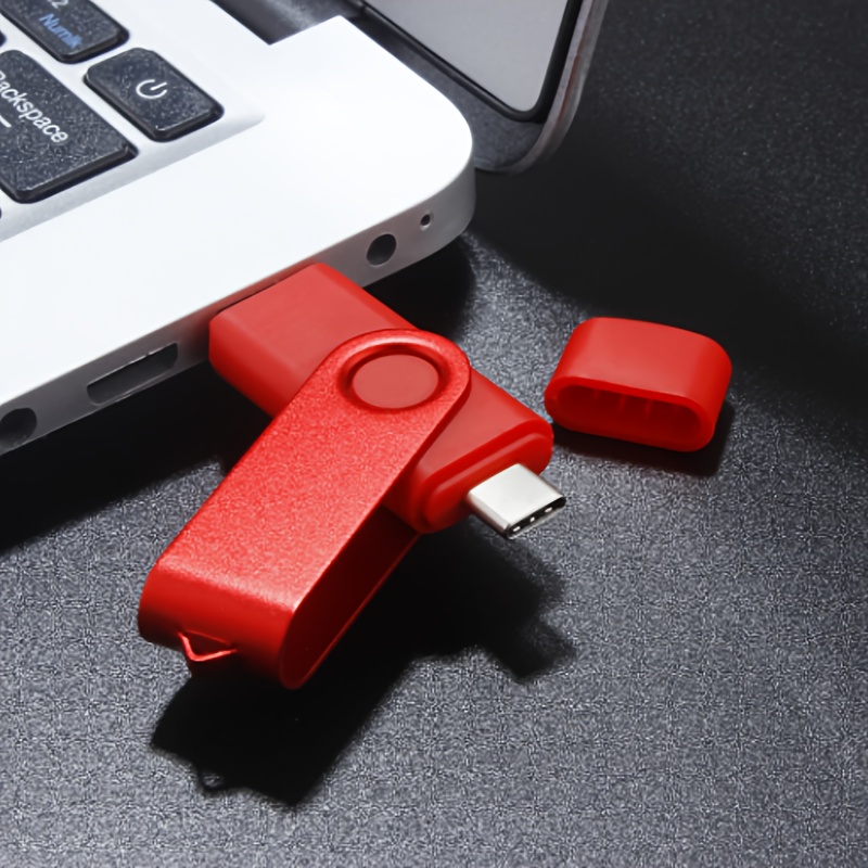 2‑в‑1 USB флаш памет Type‑C + USB 2.0 – 512MB до 128GB, за телефони, лаптопи и таблети - Image 10