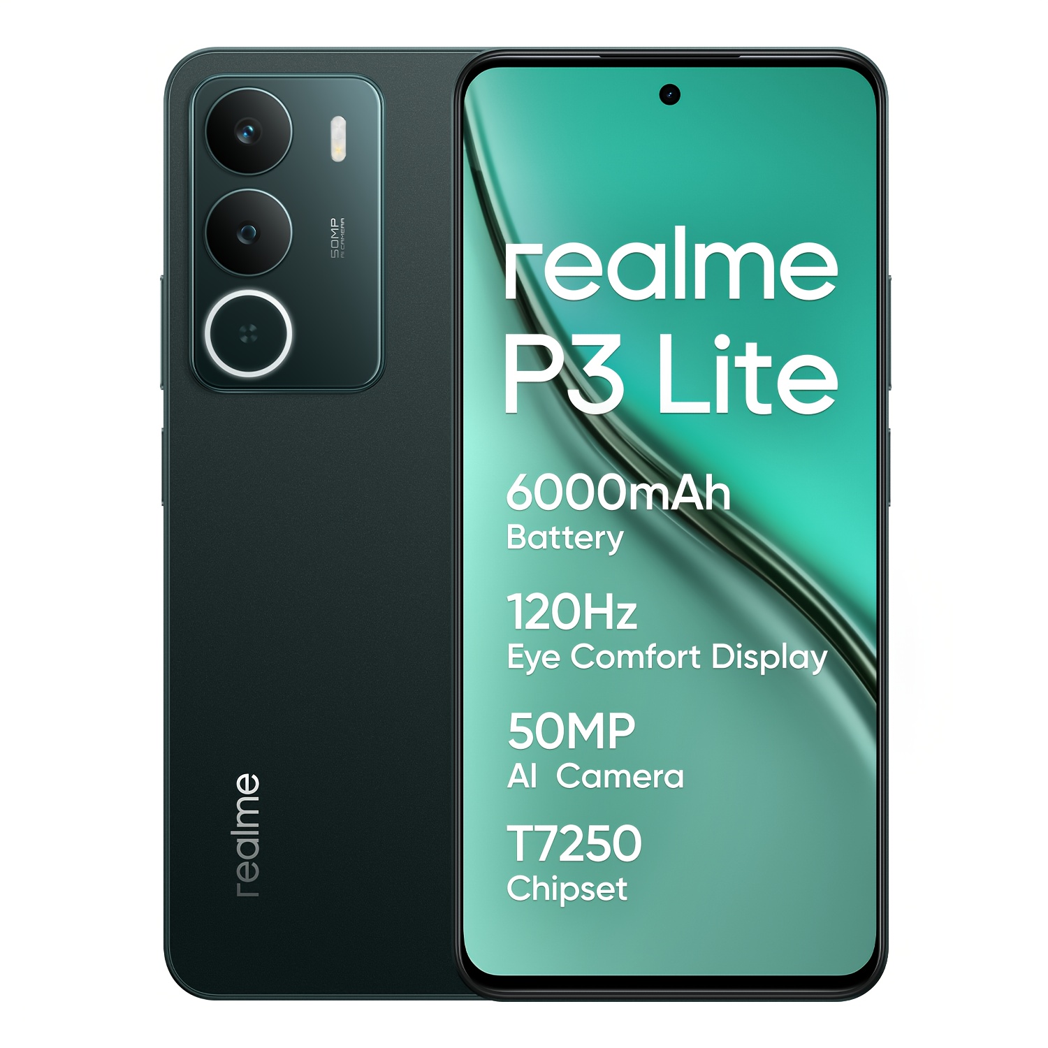 Realme P3 Lite 4G - отключен смартфон, 6GB+128GB / 8GB+256GB, 6.67'' LCD 120Hz, 50MP камера, 6000mAh батерия, Android 15 - Image 5