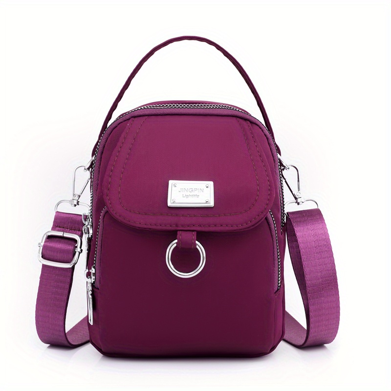 OGEHUAFEE дамска мини чанта през рамо – светлосиня нейлонова crossbody - Image 17