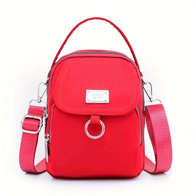 OGEHUAFEE дамска мини чанта през рамо – светлосиня нейлонова crossbody - Image 7