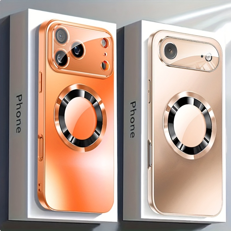 Луксозен калъф за iPhone 17 Pro Max / 16 / 15 / 14 / 13 / 12 – Безжично зареждане, защита на камерата - Image 13