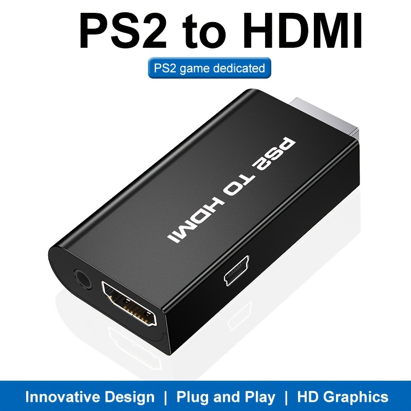 HDTV адаптер за PS2 – аудио/видео конвертор, лесна връзка към HD телевизори - Image 3
