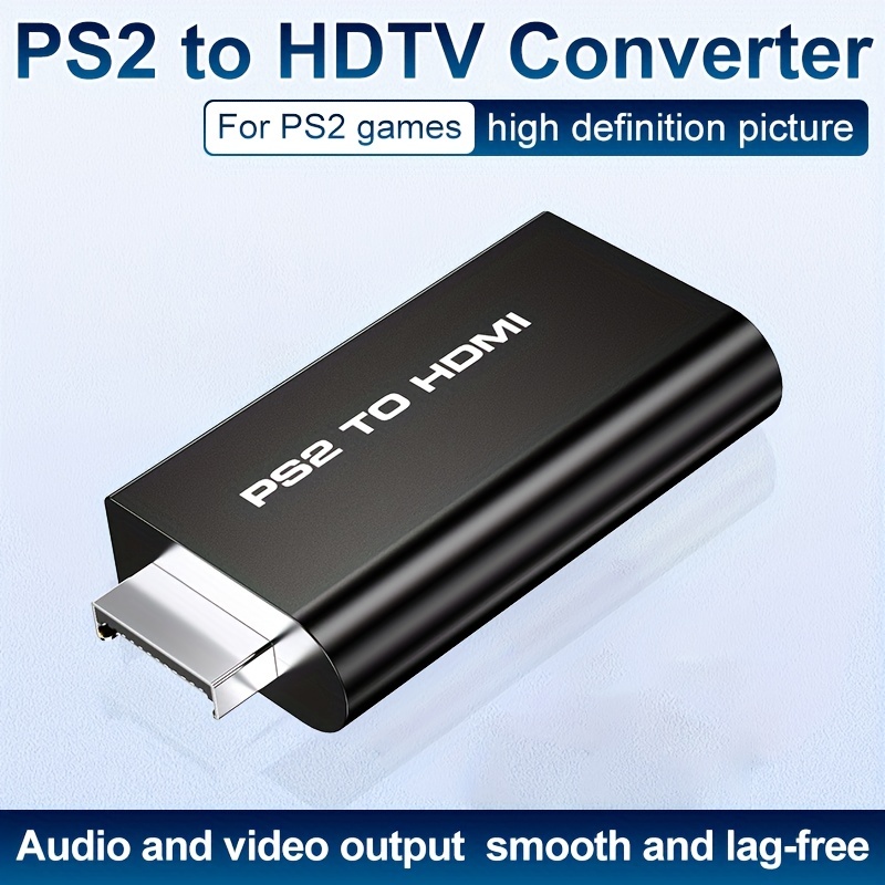 HDTV адаптер за PS2 – аудио/видео конвертор, лесна връзка към HD телевизори