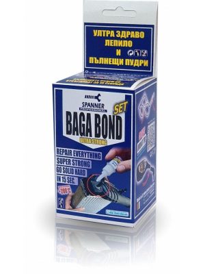 Ултра здраво цианоакрилатно лепило с пудри за метал и пластмаса | Baga Bond Repair Kit