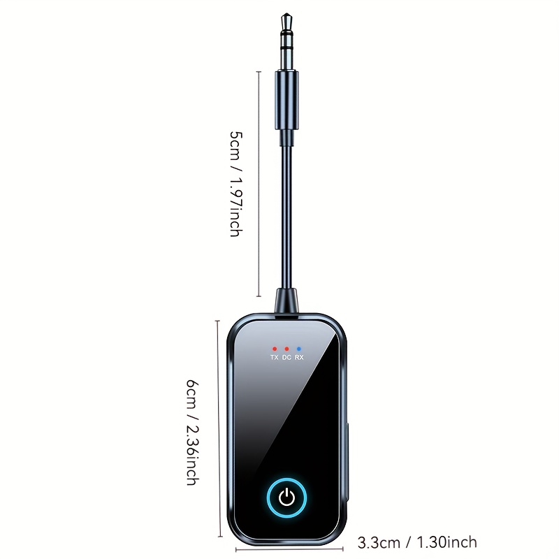 Bluetooth 5.4 TX/RX адаптер – безжичен аудио приемник/предавател за кола, самолет, ТВ и компютър - Image 3