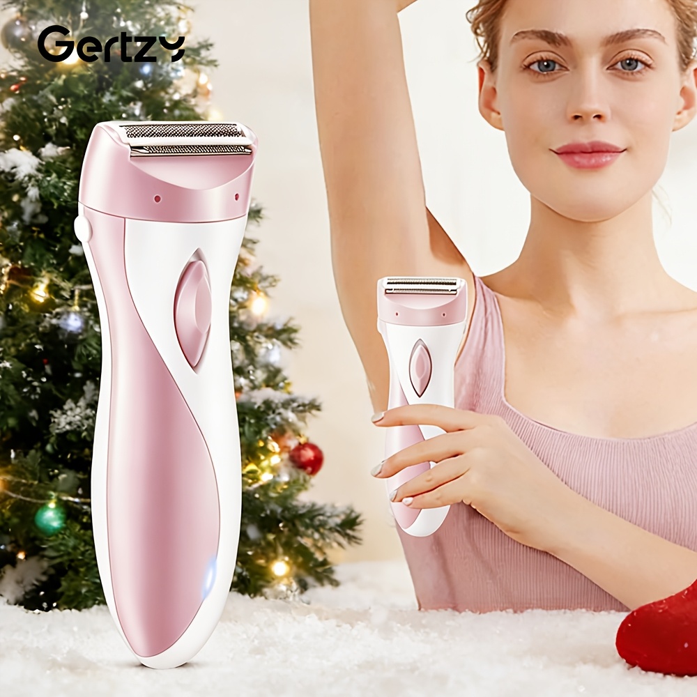 Електрически бръснач GERTZY – USB презареждане, неръждаема стомана, за жени и мъже