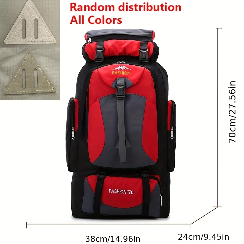 KINGANT 70L спортна раница – голяма раница за пътуване и туризъм - Image 2