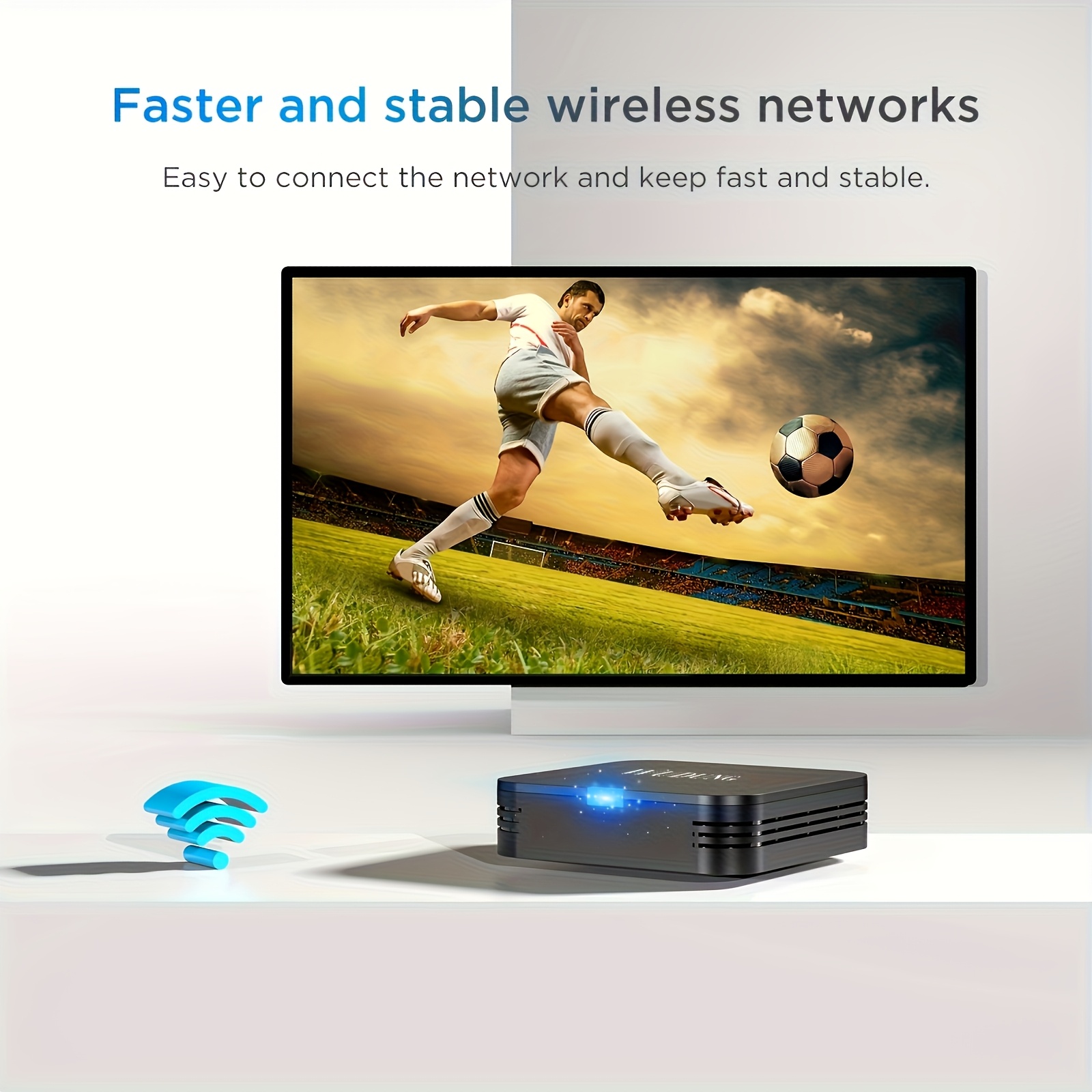 TUOGTCI Android Мини ТВ Бокс – H313 Quad‑Core, Android 10.0, 4K 60FPS, компактен дизайн - Image 3