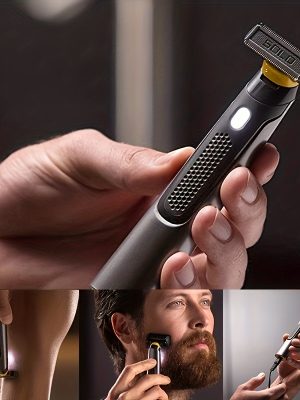 USB акумулаторен тример за тяло – електрическа самобръсначка с 3 скорости за мъже и жени