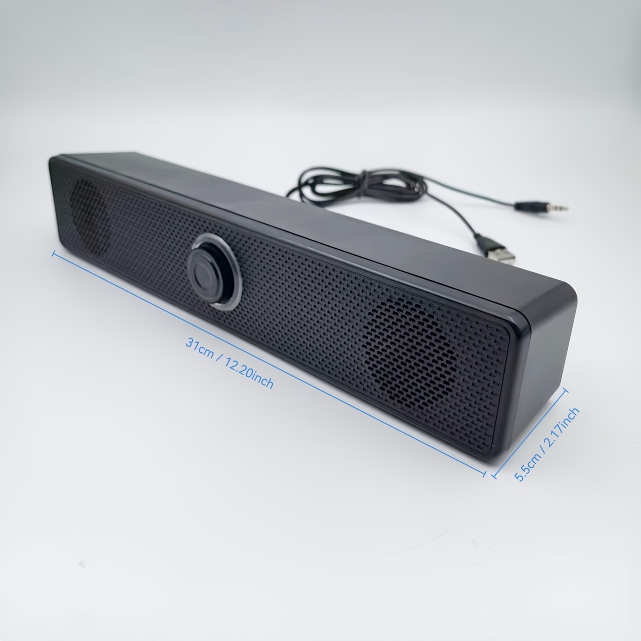 Дълга лентова говорителна система – USB компютърни колонки с мощен бас и Sound Blaster ефект - Image 4