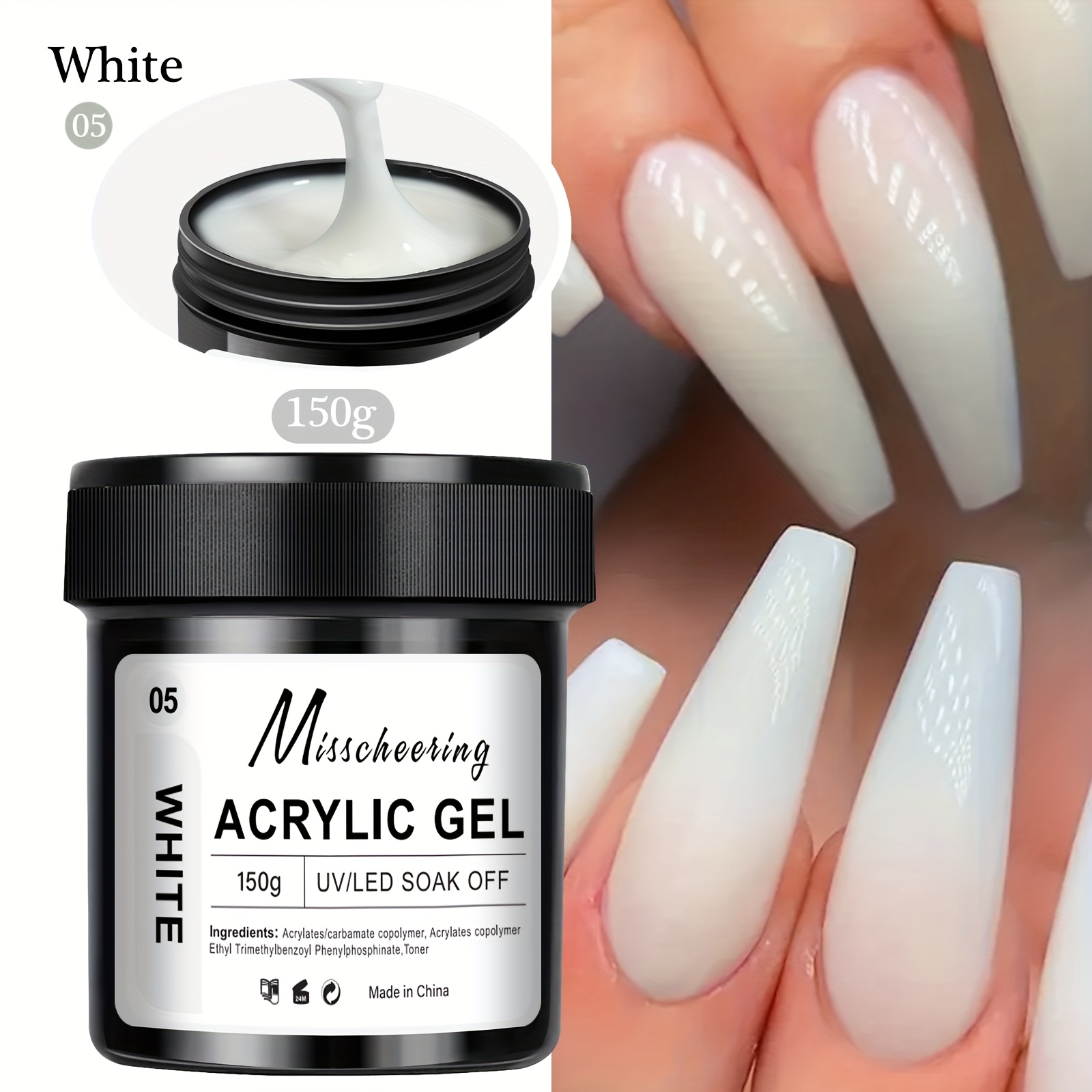 Гел за изграждане на нокти 150G – 3 в 1 builder gel за удължаване - Image 11
