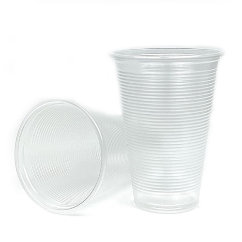 Пластмасови чаши 160ml/ 200ml / 300ml / 400ml / 500ml. прозрачни, 100 броя