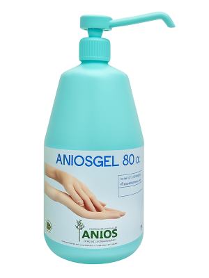 Хигиенна и хирургична дезинфекция на ръце 80.9% етанол ANIOSGEL 800 – 1 л