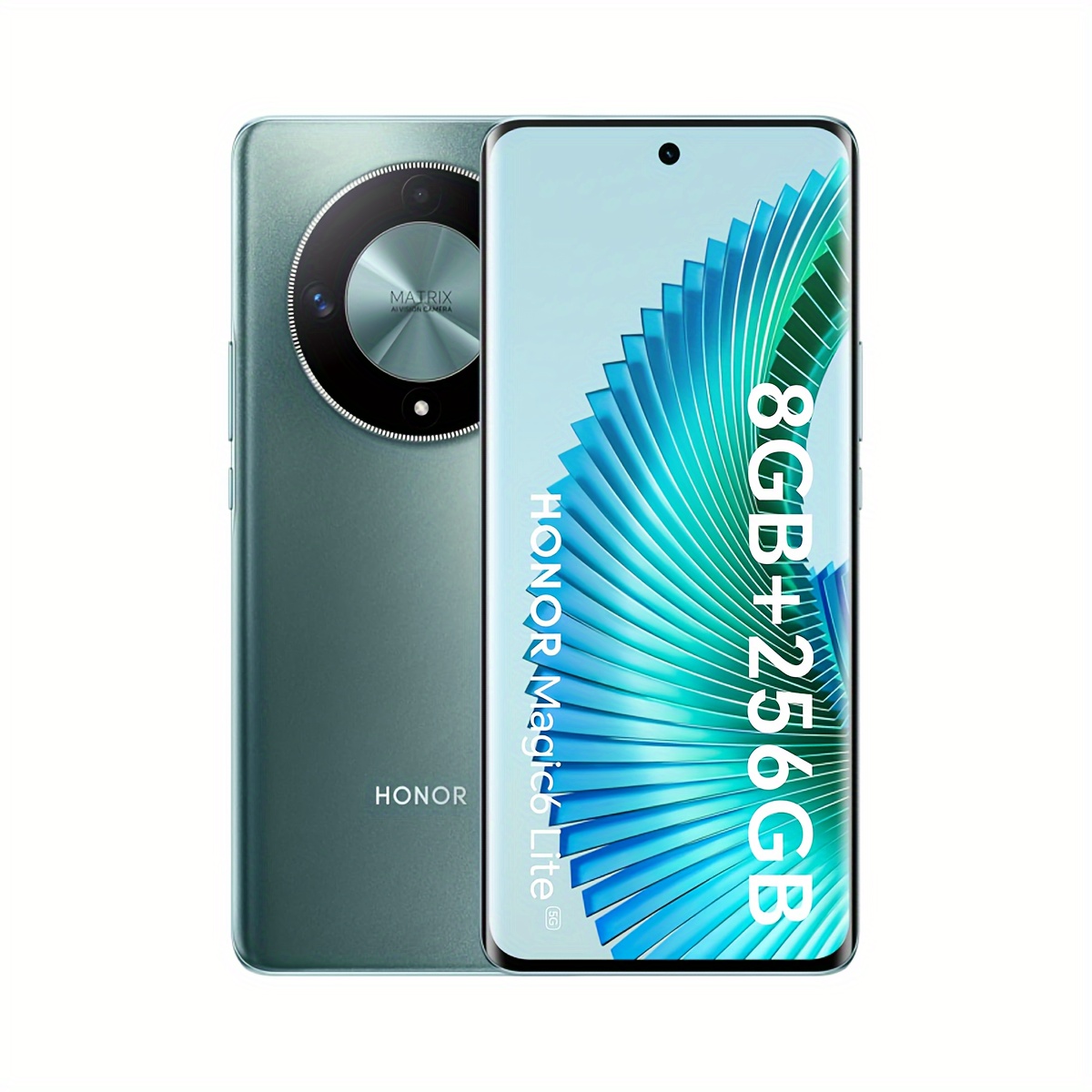 Глобална версия HONOR Magic6 Lite - Snapdragon 6 Gen 1, 5G, 108MP камера, 5300mAh батерия, бързо зареждане, AMOLED дисплей, пръстов отпечатък - Image 3