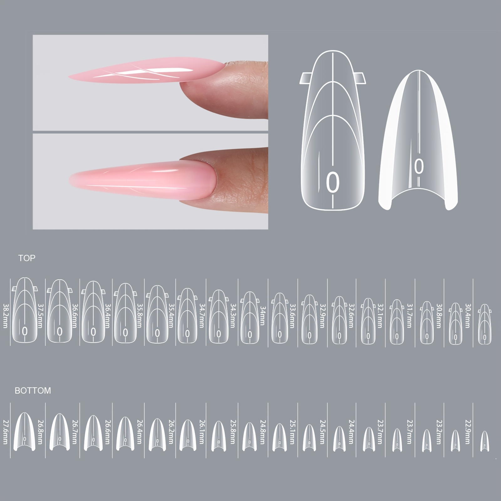 Форми за удължаване на нокти 120 бр – dual forms за бърз маникюр - Image 10