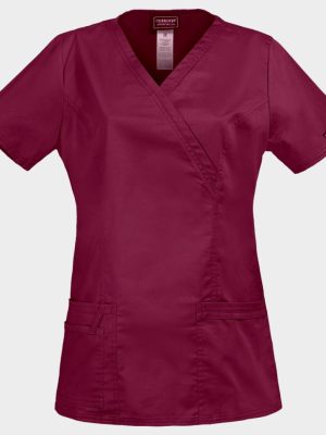 Дамска медицинска туника CHEROKEE WRAP BORDEAUX WWE4728