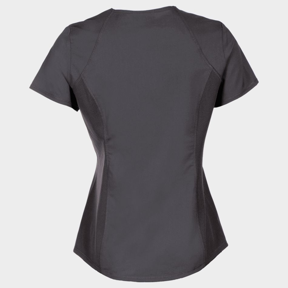 Дамска медицинска туника CHEROKEE V-NECK GREY WWE601 - Image 4
