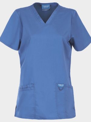 Дамска медицинска туника CHEROKEE V-NECK LIGHT BLUE WWE620