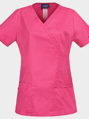 Дамска медицинска туника CHEROKEE WRAP PINK WWE4728