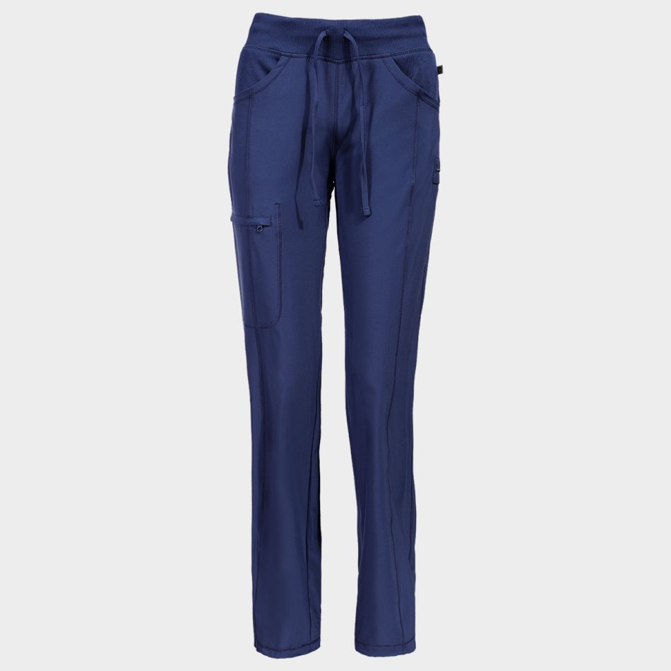 Дамски медицински панталон CHEROKEE DARK BLUE CKE1123A