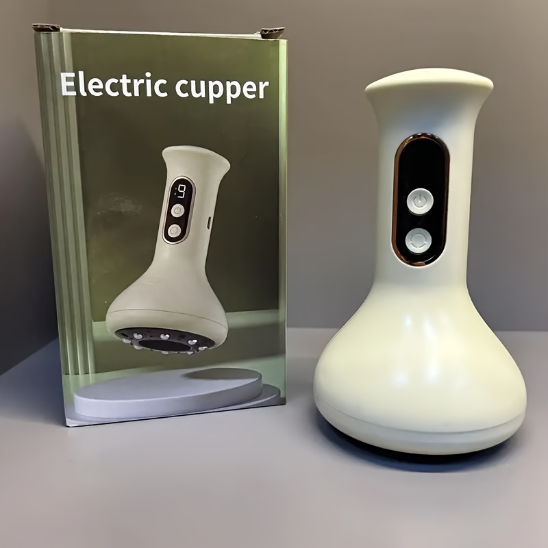 Електрически вакуумен масажор – USB масажор за тяло с вендуза - Image 3