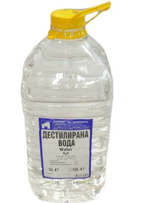 Дестилирана Вода – 5 л | Чиста, Без Минерали, За Техническа и Козметична Употреба