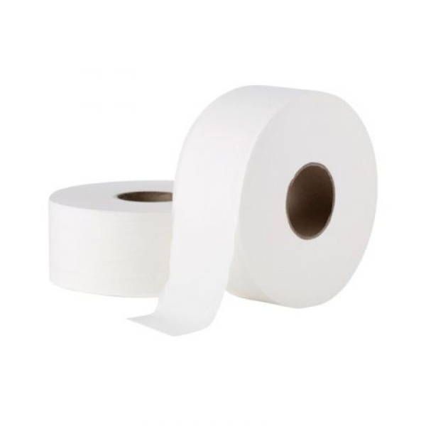 Тоалетна хартия джъмбо ролка, 100% целулоза, 3-пластова, 400 г (12 бр) | Dixon Jumbo Roll