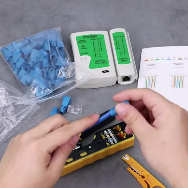 Клещи за Кримпване RJ45 – Многофункционален Инструмент за Мрежови Кабели - Image 8