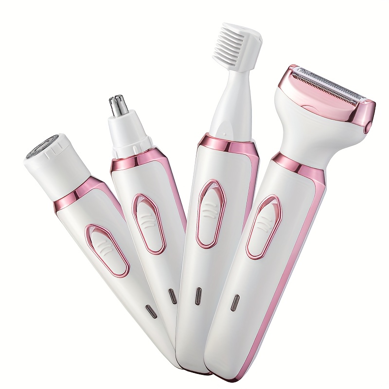 Електрическа самобръсначка 4 в 1 FEIYBA – USB зареждане, неръждаема стомана, за жени и мъже - Image 3