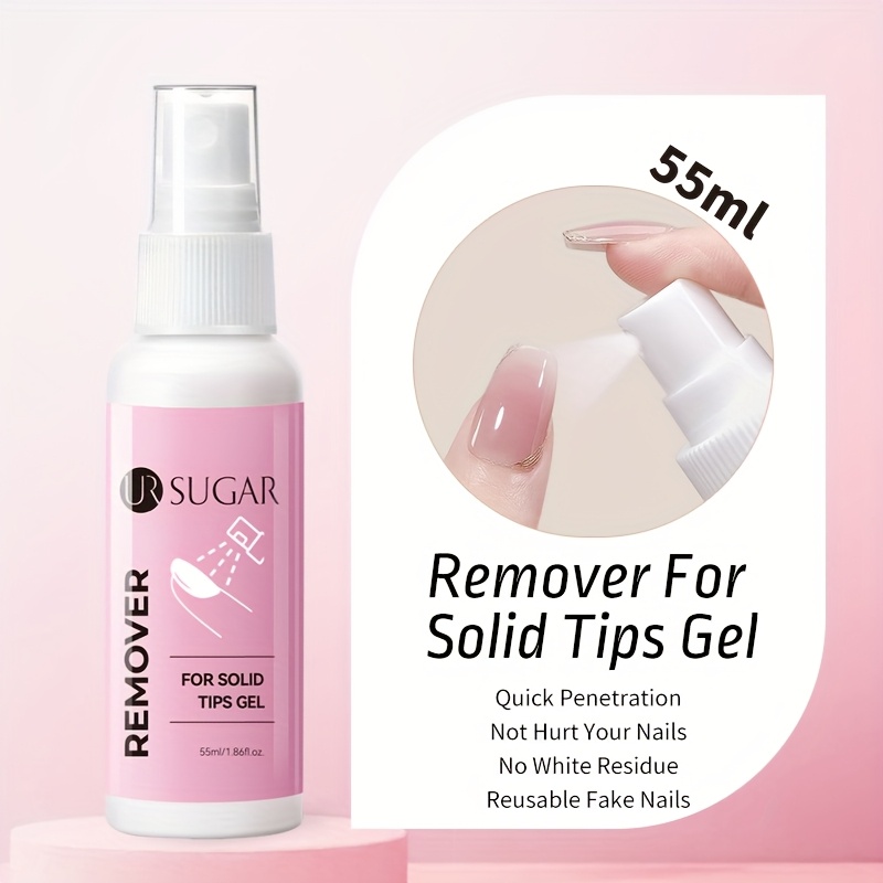 Разтворител за гел лепило и изкуствени нокти – UR SUGAR spray remover - Image 3