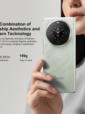 FOSSiBOT S3 Pro 2025 Android смартфон – 6.67″ AMOLED + 1.09″ вторичен дисплей, 20GB RAM, 128GB/1TB памет, 64MP AI камера, 5000mAh батерия