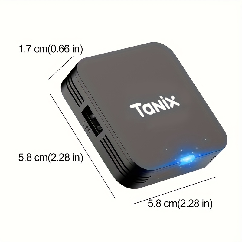 TUOGTCI Android Мини ТВ Бокс – H313 Quad‑Core, Android 10.0, 4K 60FPS, компактен дизайн - Image 8