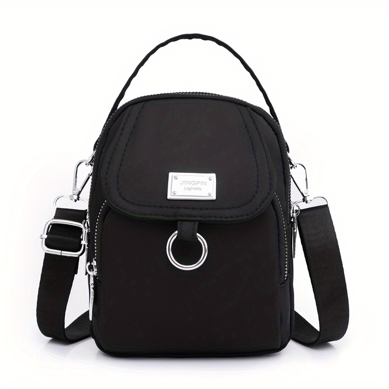 OGEHUAFEE дамска мини чанта през рамо – светлосиня нейлонова crossbody - Image 9