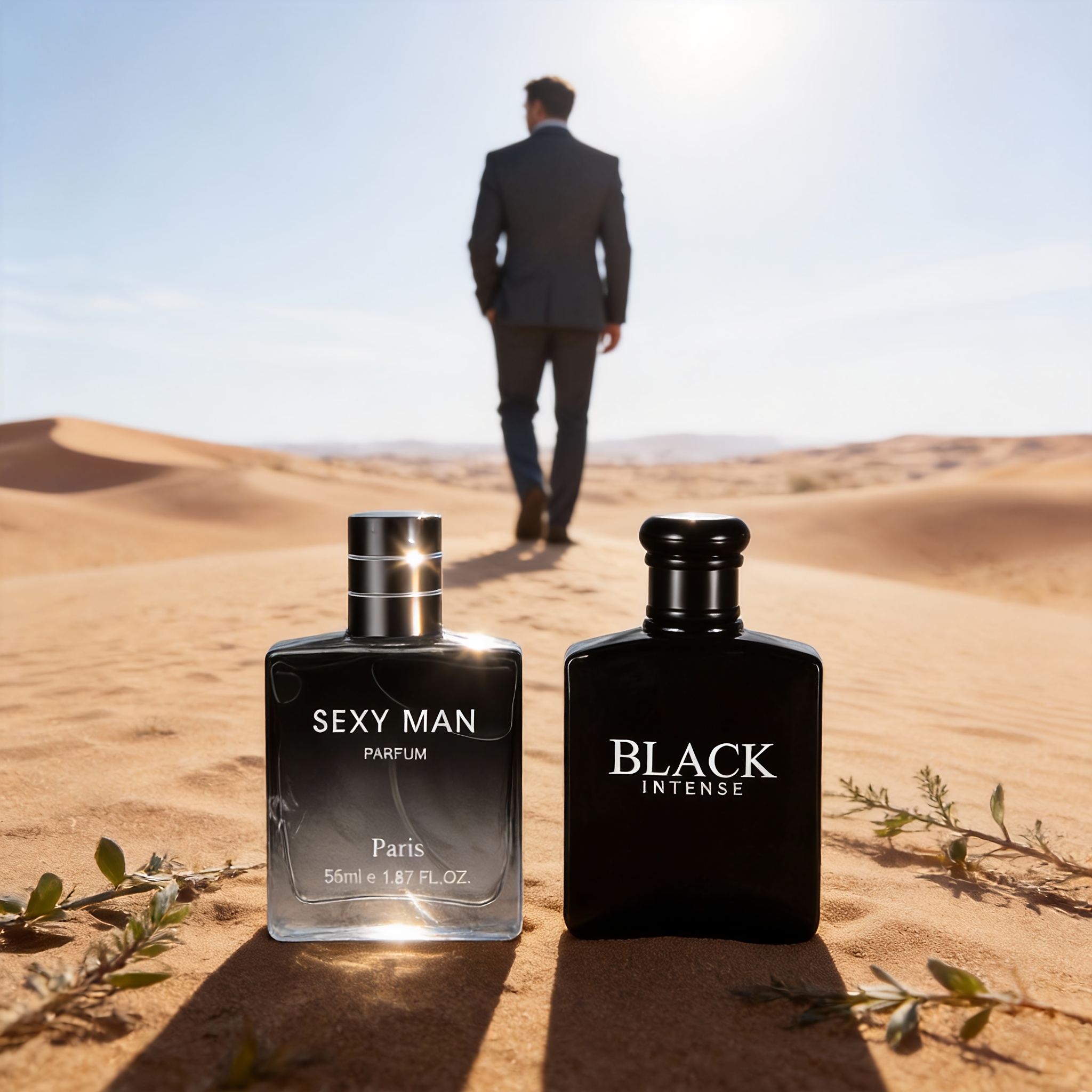 Комплект 2 мъжки парфюма 5.24 FL.OZ – свеж дървесен ориенталски аромат - Image 8