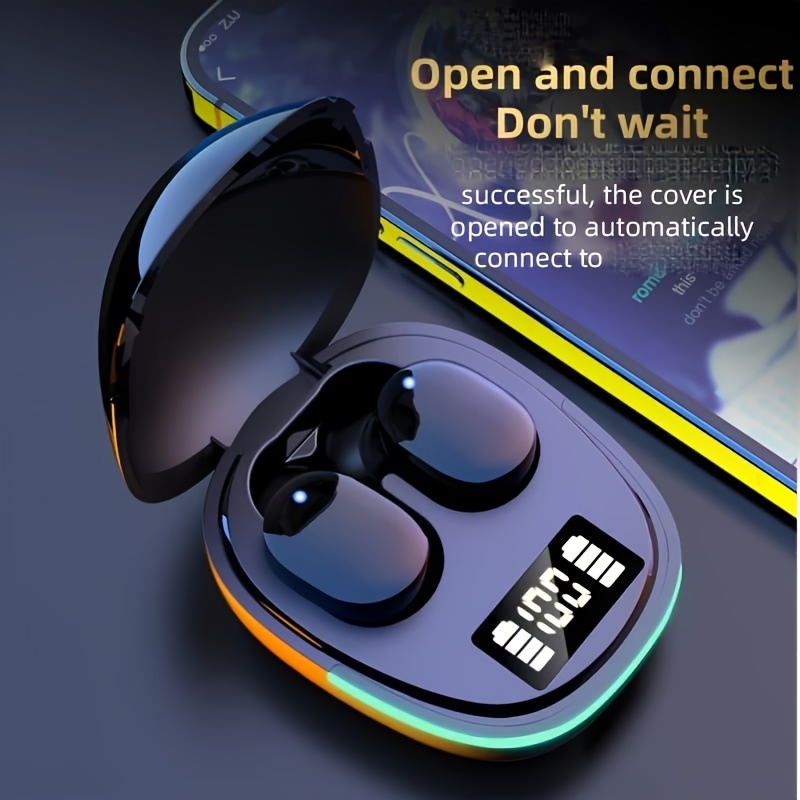 Безжични Bluetooth Слушалки 5.0 – Шумопотискане, LED Дисплей и HiFi Звук - Image 6