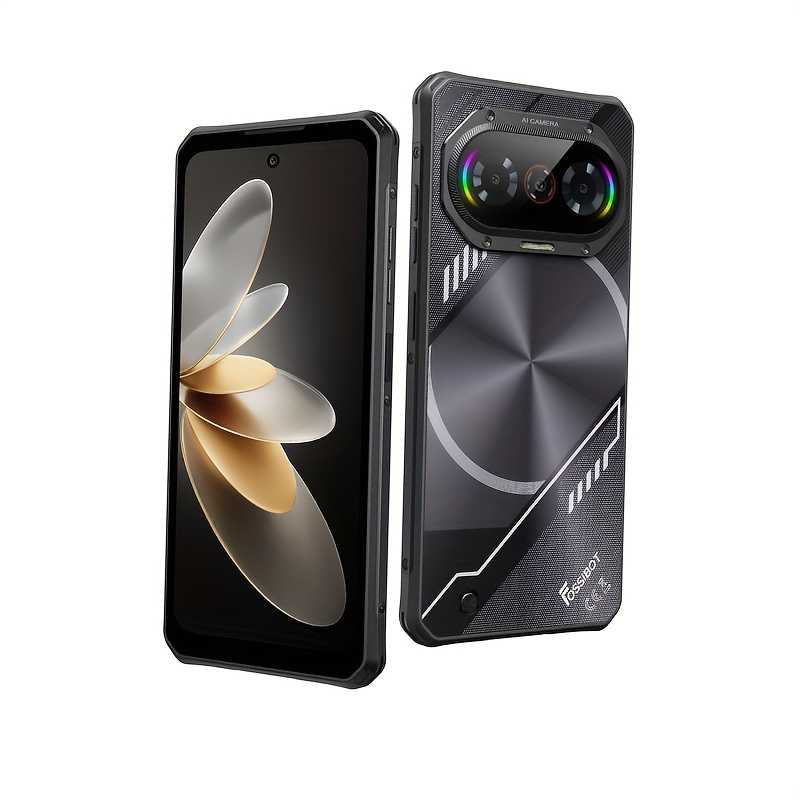 FOSSiBOT F114 външен смартфон - 6.67" HD+, 50MP AI тройна камера, 16GB+128GB, IP68K/IP69K удароустойчив, Android 15, GPS/NFC - Image 3