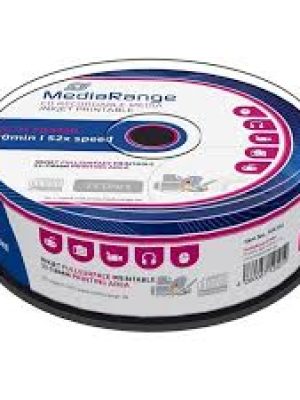 CD-R MediaRange 700MB 52X – 50 бр | MR201 Shrink – Записваеми дискове