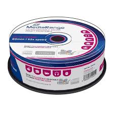 CD-R MediaRange 700MB 52X – 50 бр | MR201 Shrink – Записваеми дискове