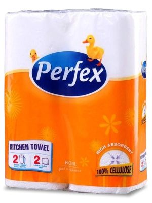 Кухненска ролка Perfex Classic | 2 пласта, 2 броя, 100% целулоза