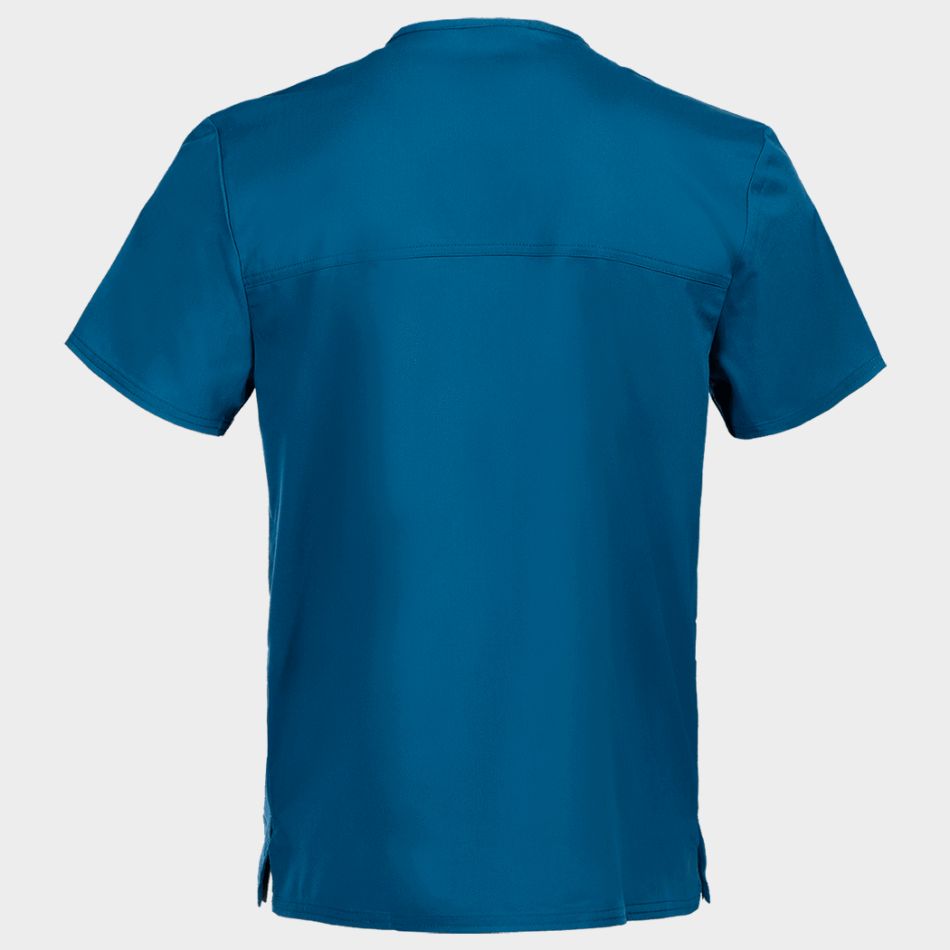 Мъжка медицинска туника CHEROKEE V-NECK PETROL WWE670 - Image 2