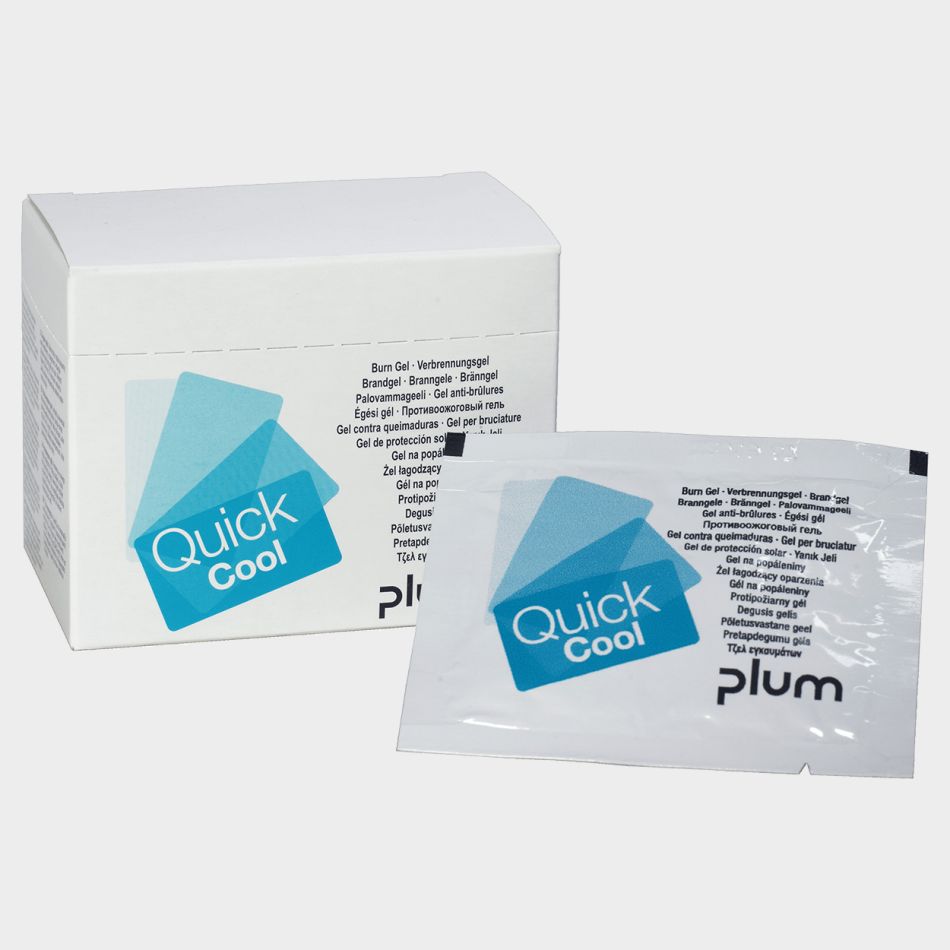 Охлаждащ Гел за Изгаряния PLUM QuickCool Box | 18 Сашета | Първа Помощ при Изгаряния