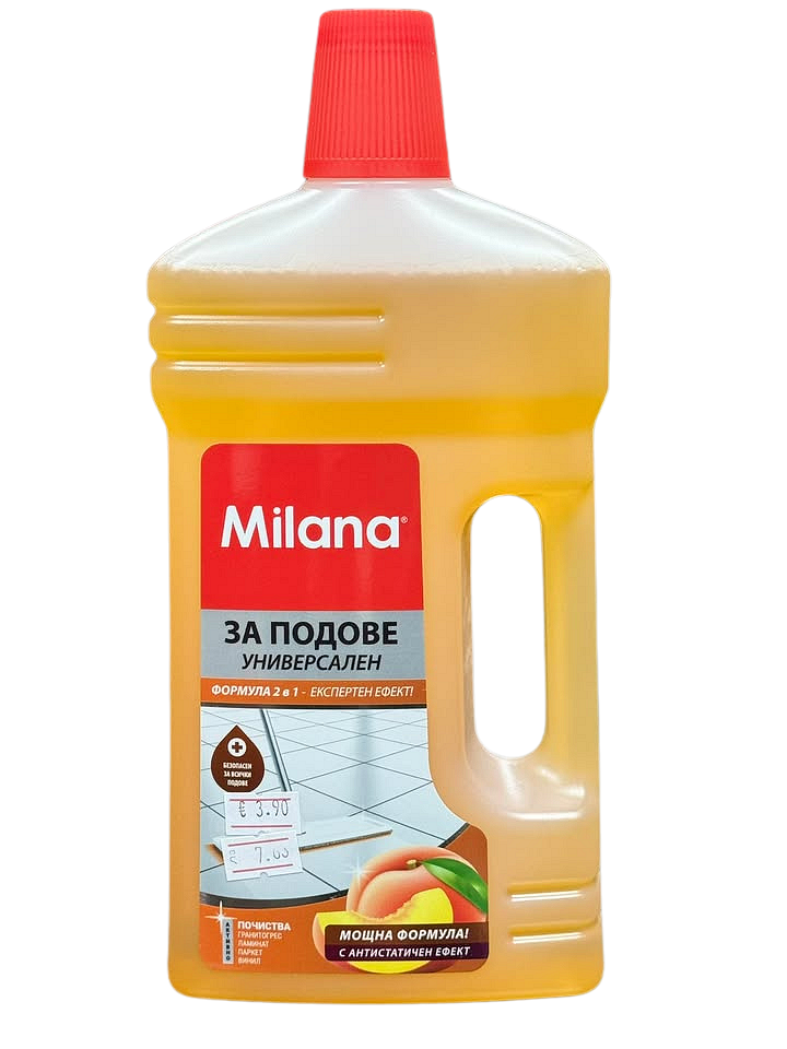 Препарат за под универсален Сочна праскова MILANA @