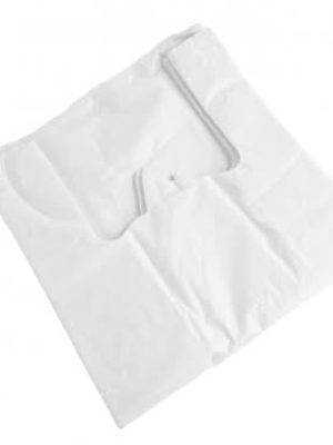 Плик с дръжка тип „потник“ – 34/65 см, здрав полиетилен, 50 бр | Professional Carry Bags