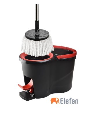 Ротационен моп с кофа  ултраздрав, кофа с педали 16L, Torr Turbo Elefan
