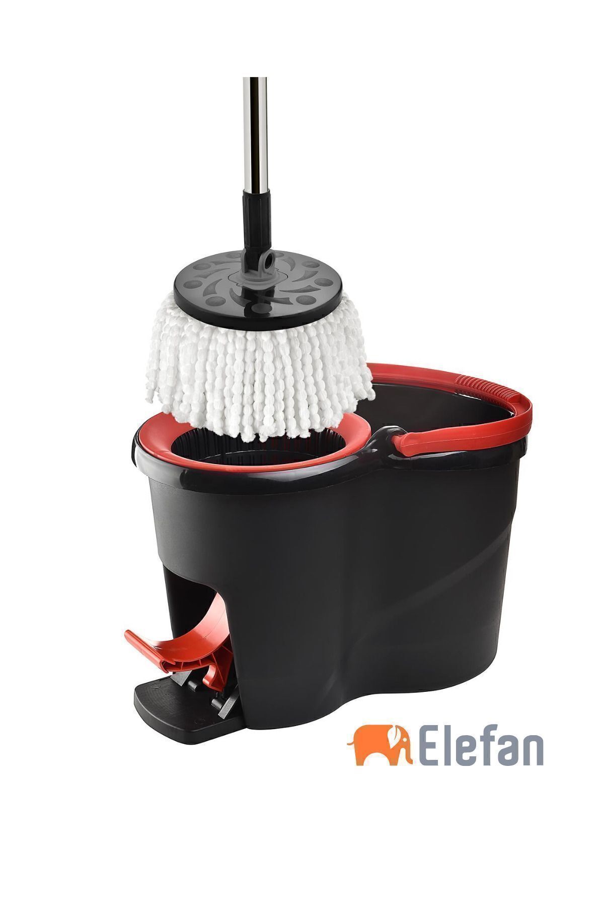 Ротационен моп с кофа ултраздрав, кофа с педали 16L, Torr Turbo Elefan