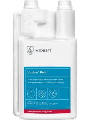 Дезинфектант за ротиращи и хир. инструменти „VIRUTON BOHR, готов р-р – 1 л