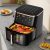 Фритюрник с горещ въздух 10.5 литра 1800W – енергоспестяваща air fryer